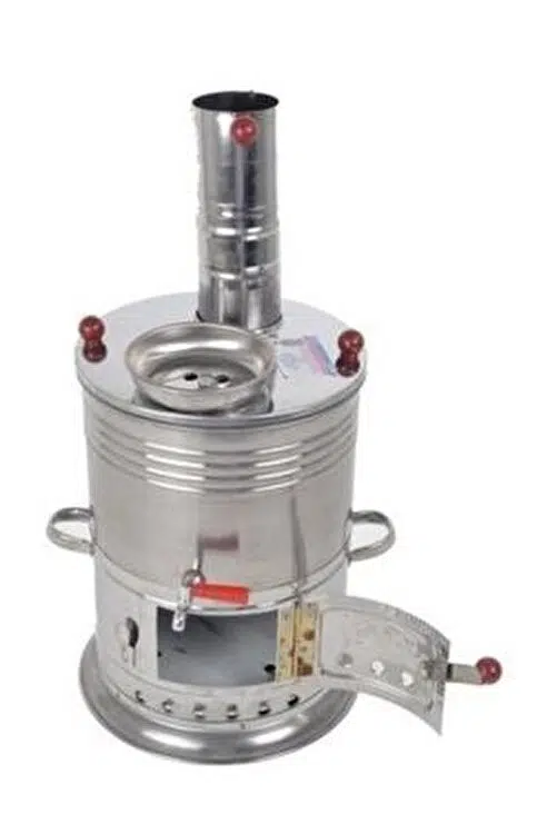 Odunlu semaver 5 LiTre Tek Musluklu Paslanmaz Semaver